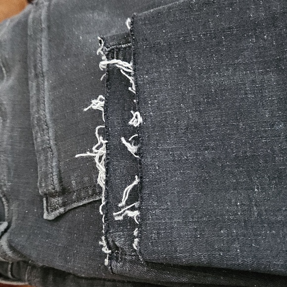 Mavi Adriana Ankle Super Skinny Unfinished Hem in Grey sz 30 MSRP $98 NEW W-323 - Picture 13 of 13